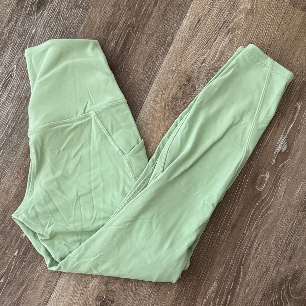 Lululemon Align 25” Light Green, 4, High-Waist Leggings